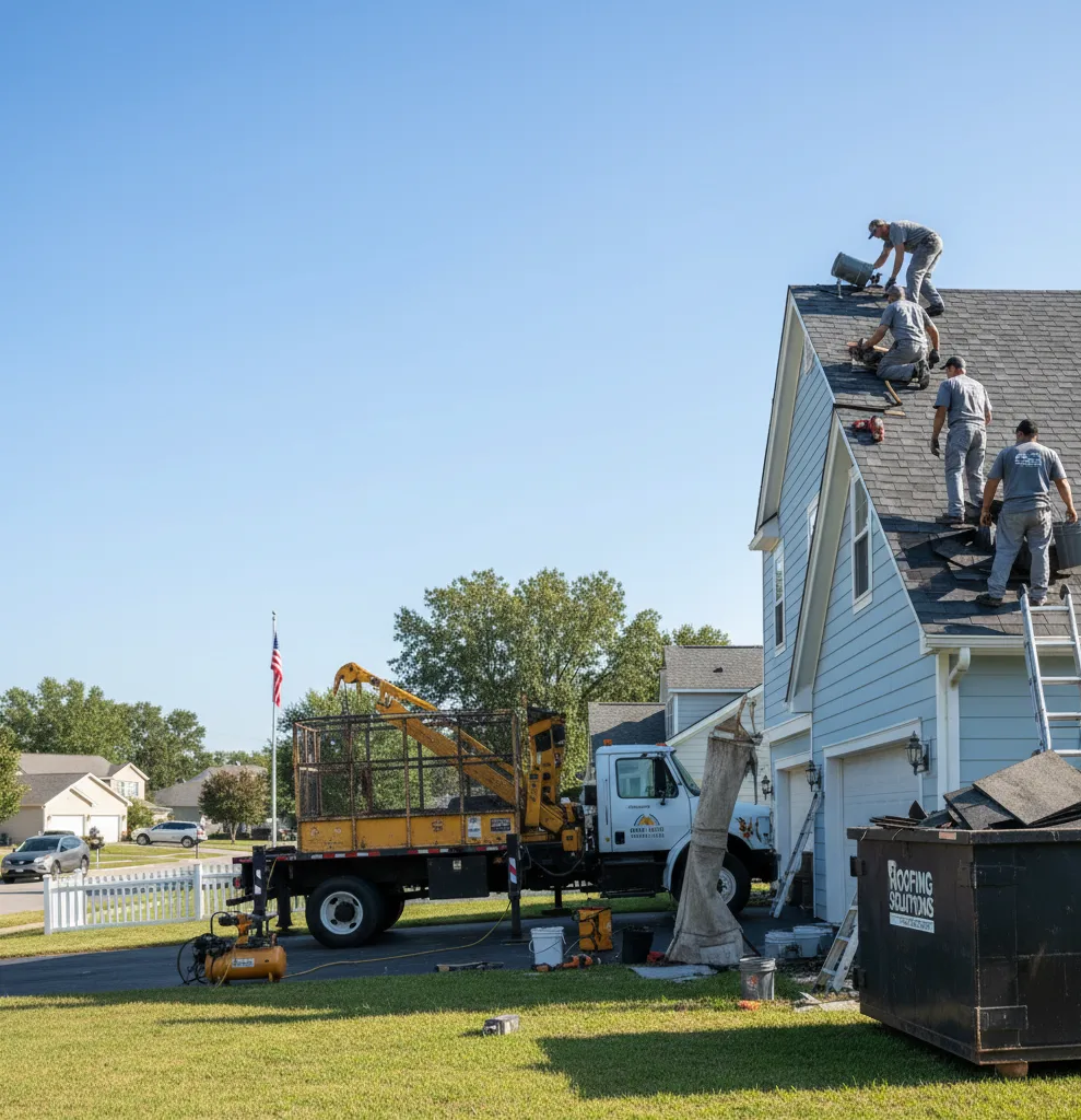 Roof Repair in Abrams